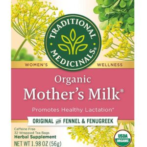 Trà lợi sữa organic mother's milk của Mỹ