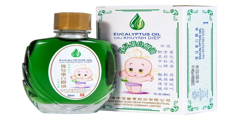 Dùng tinh dầu khuynh diệp Eucalyptus để massage bụng