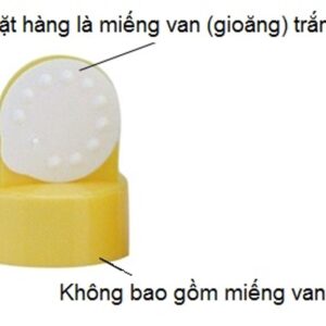 Van trắng máy hút sữa Medela