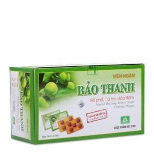 Viên ngậm bổ phế trừ ho Bảo Thanh (20 vỉ x 5 viên/hộp)