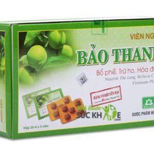 Viên ngậm bổ phế trừ ho Bảo Thanh (20 vỉ x 5 viên/hộp)