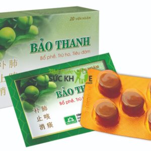 Viên ngậm bổ phế trừ ho Bảo Thanh (20 vỉ x 5 viên/hộp)