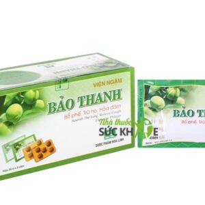 Viên ngậm bổ phế trừ ho Bảo Thanh (20 vỉ x 5 viên/hộp)