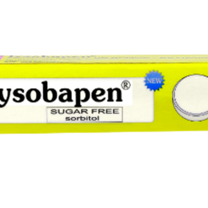 Viên ngậm Lysobapen Sugar Free hộp 24 viên