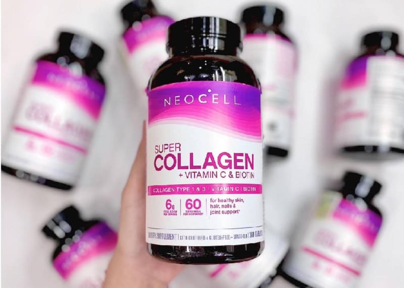 Collagen vitamin C dạng viên uống  NeoCell Super