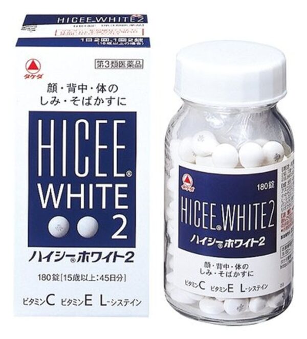 Viên uống Hicee White 2 hỗ trợ cải thiện nám, tàn nhang