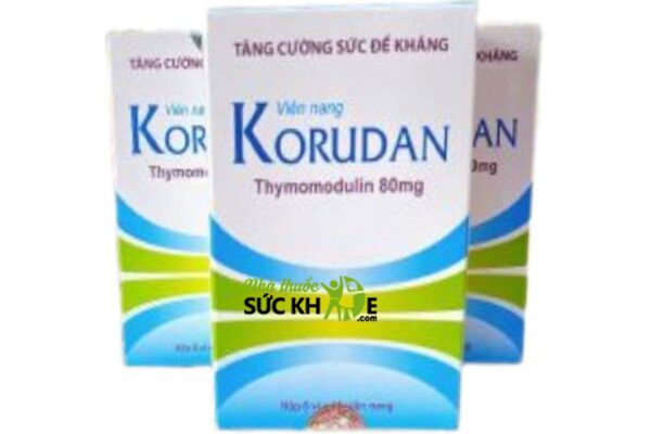 Viên uống Korudan Thymomodulin 80mg hộp 60 viên