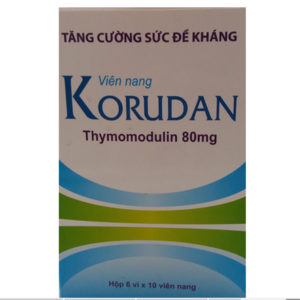 Viên uống Korudan Thymomodulin 80mg hộp 60 viên