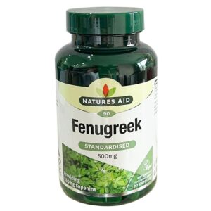 Viên Uống Lợi Sữa Fenugreek Natures Aid 500mg Của Anh