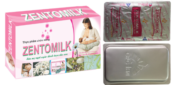 Zentomilk - Viên Uống Hỗ Trợ Cải Thiện Chất Lượng Sữa Mẹ