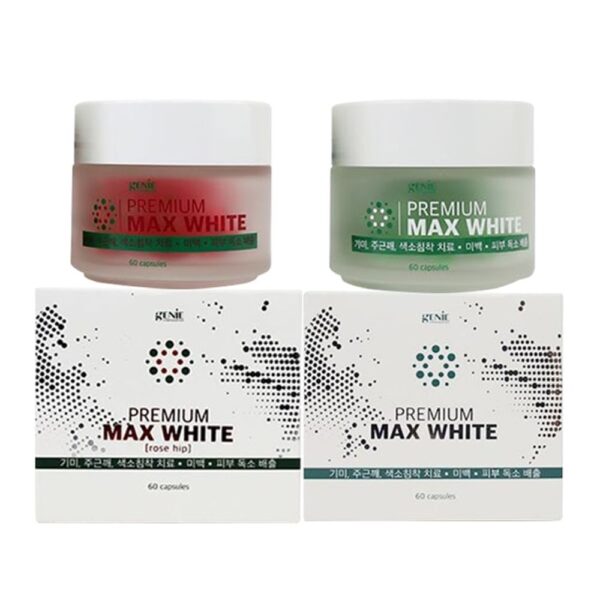 Viên Uống Hỗ Trợ Trắng Da Premium Max White Genie Chính Hãng