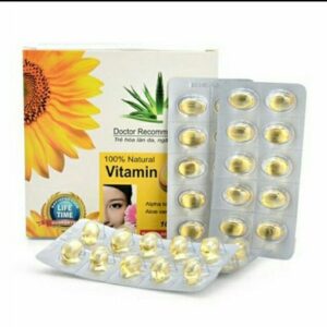 Viên uống Vitamin E 400 hộp 100 viên