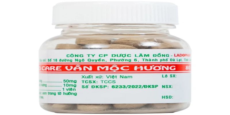 Viên uống Lado Care Vân Mộc Hương giúp đẩy lùi đau bụng, đầy hơi, khó tiêu hiệu quả