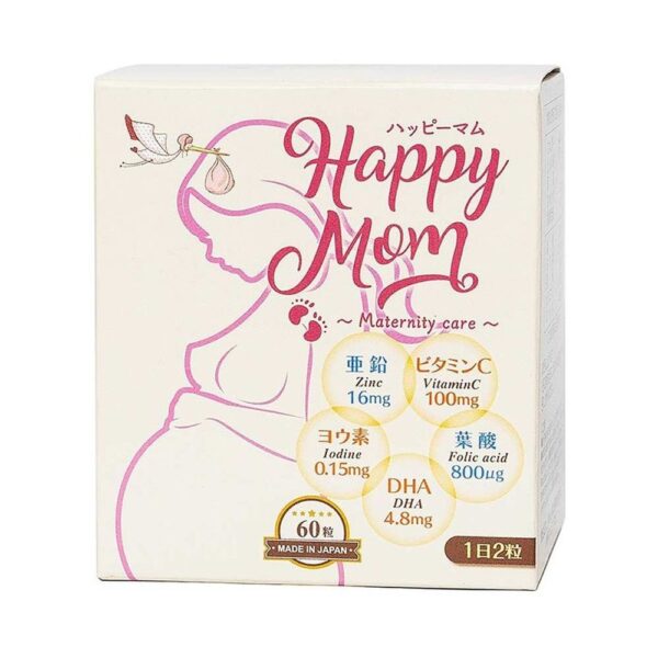 [Tặng voucher 50k] Vitamin cho bà bầu Happy Mom Jpanwell Nhật Bản