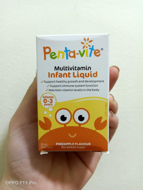 Vitamin tổng hợp Pentavite cho bé từ 0-3 tuổi