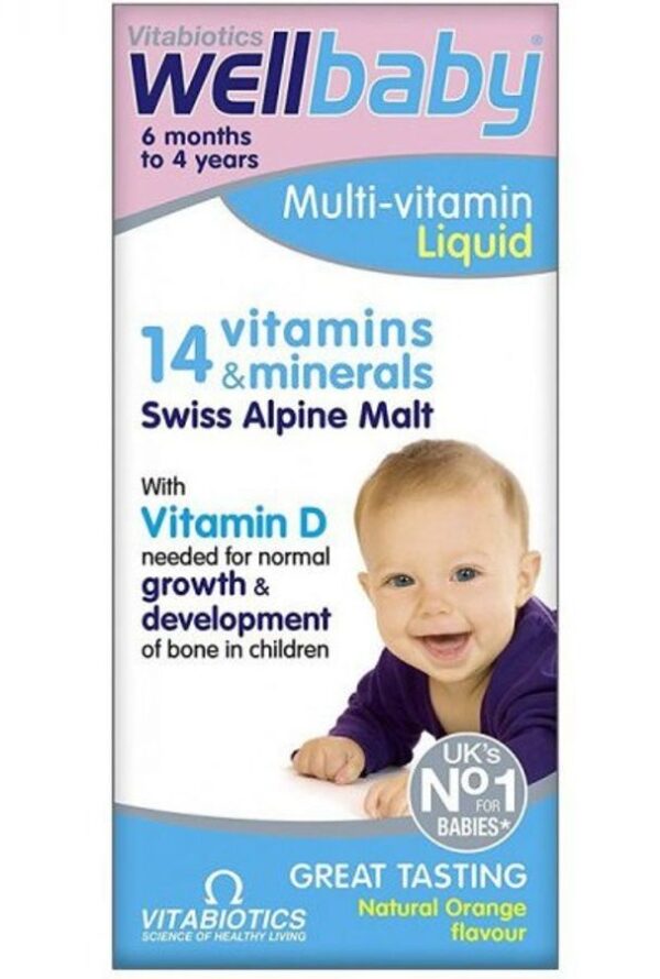 Wellbaby - Multi Vitamin Liquid 150ml của Anh