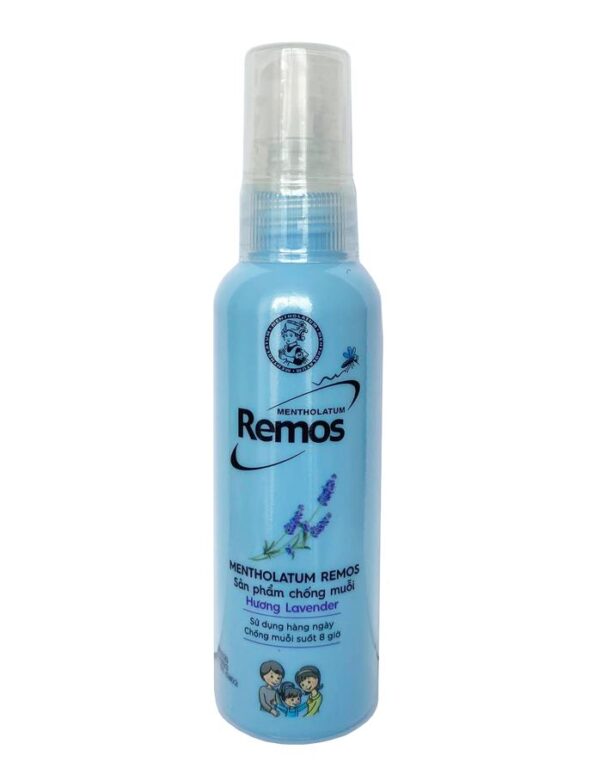 Xịt  muỗi hương hoa oải hương Remos Lavender (60ml)