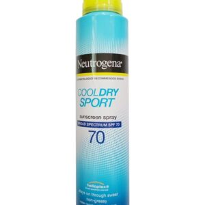 Xịt chống nắng Neutrogena Cooldry Sport SPF70 141g của Mỹ