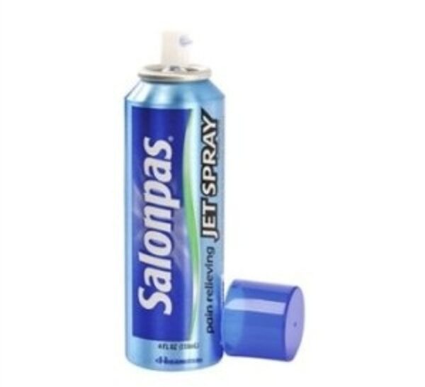 Xịt giảm đau khớp, vết bầm tím Salonpas Spray 118ml