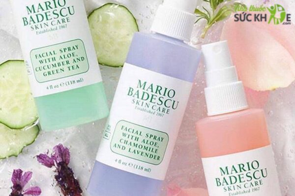 Xịt khoáng dưỡng ẩm Mario Badescu Skin Care