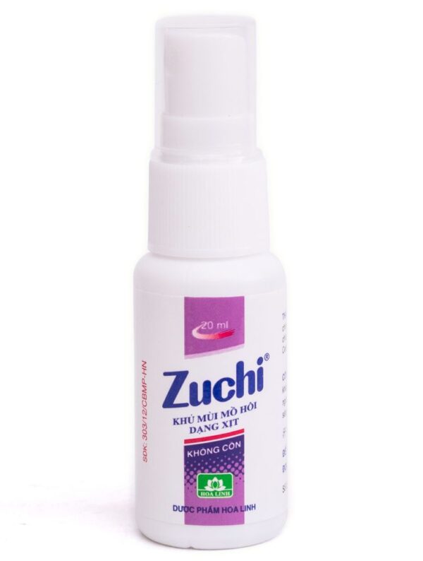 Xịt khử mùi hôi nách Zuchi 20ml Hoa Linh