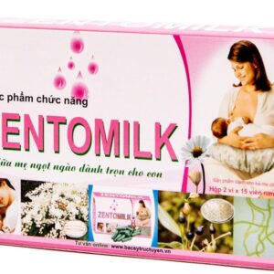 Zentomilk - Viên Uống Hỗ Trợ Cải Thiện Chất Lượng Sữa Mẹ