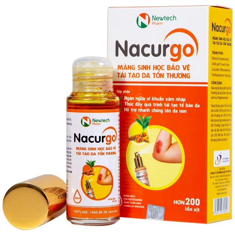 Lợi ích của Nacurgo gel cho làn da