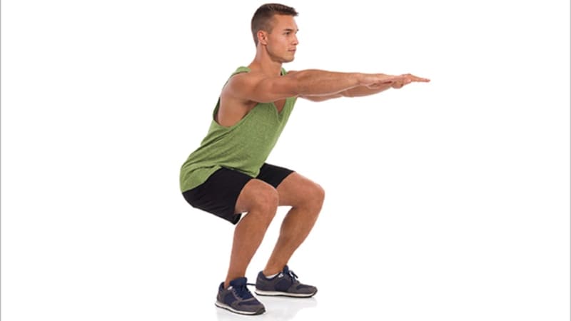 Squat là một bài tập tuyệt vời để tăng cường sức mạnh cơ đùi