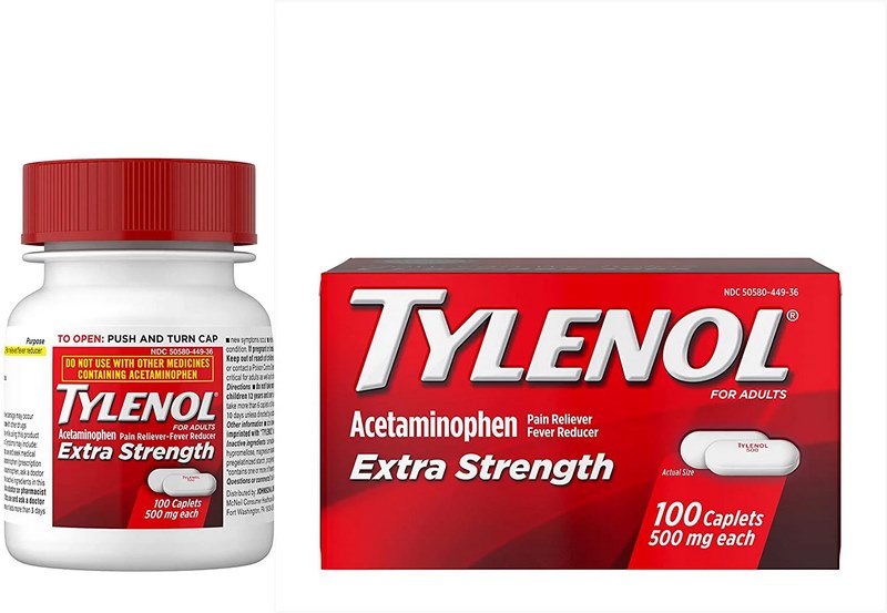 Tylenol Extra Strength là một trong những thương hiệu paracetamol nổi tiếng nhất tại Mỹ