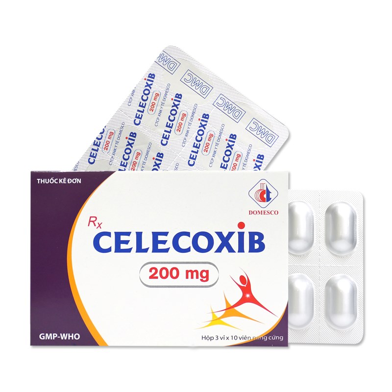 Celecoxib là một NSAID thuộc nhóm ức chế COX-2 chọn lọc