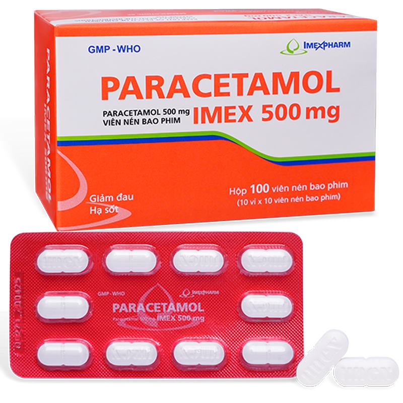 Paracetamol là một trong những thuốc hạ sốt phổ biến