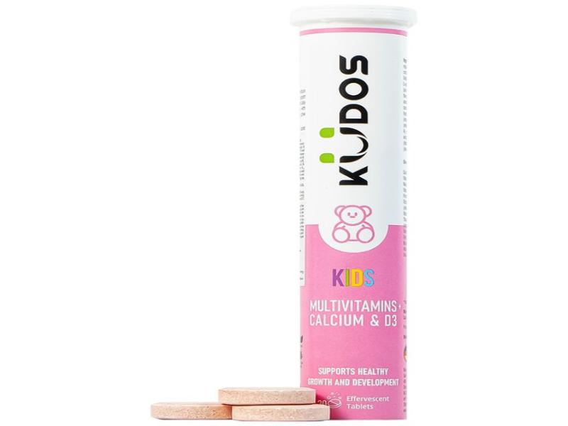 Viên sủi Kudos Kids Multivitamins Plus Calcium & D3 đang rất được ưa chuộng