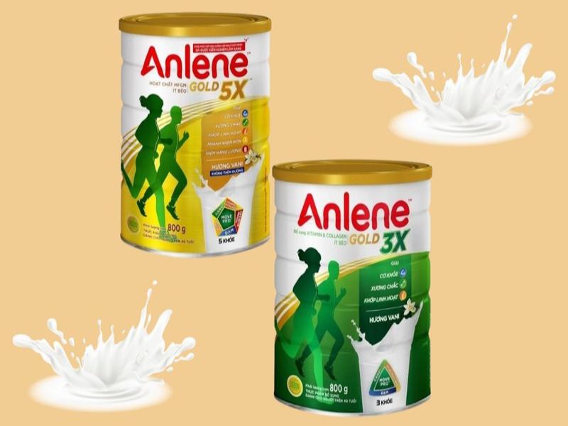 Sữa Anlene có mấy loại là thắc mắc hay gặp ở người dùng