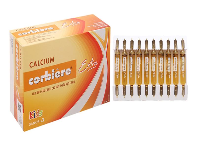 Calcium Corbiere Extra dạng ống 5ml dành cho trẻ em