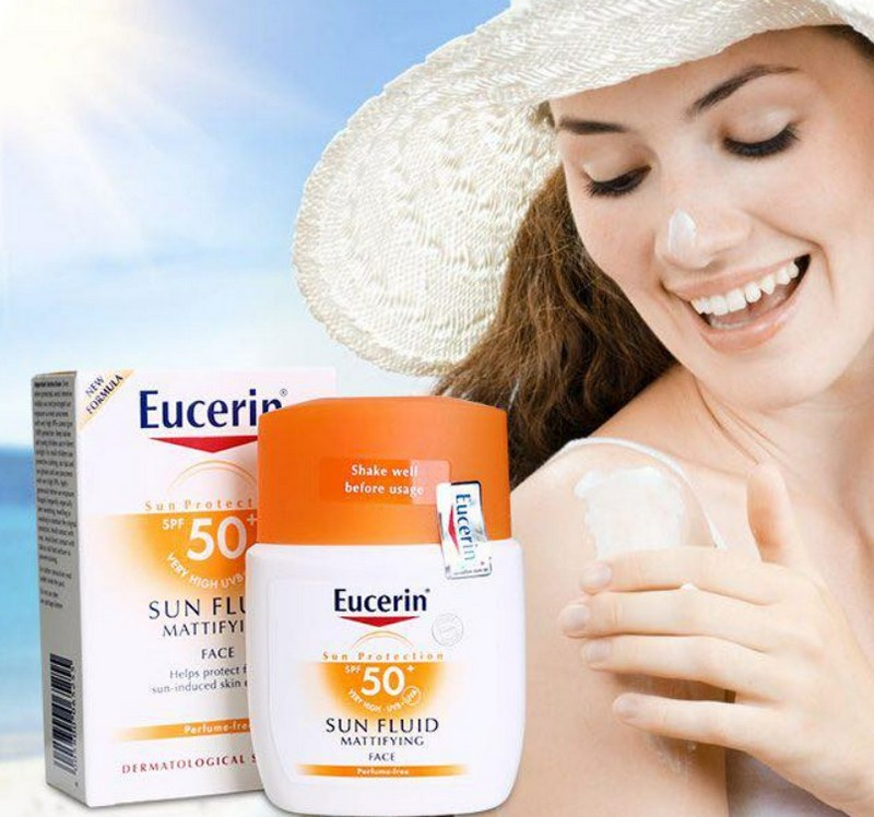 Kem chống nắng Eucerin có thành phần cồn không?