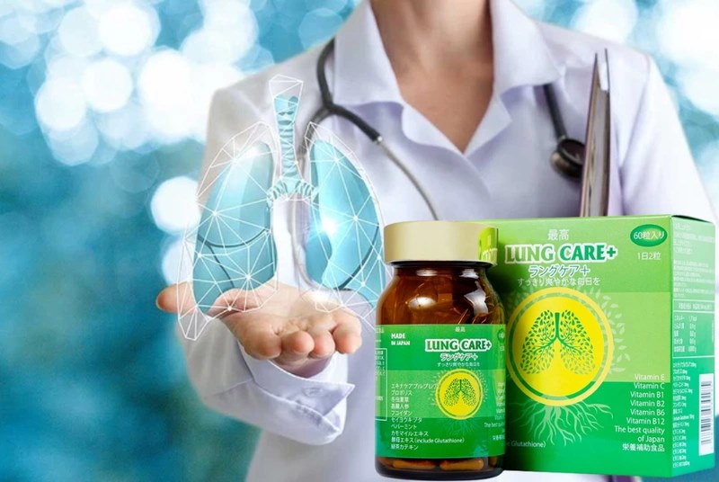 Viên uống bổ phổi Lung Care Jpanwell hỗ trợ phục hồi hệ hô hấp