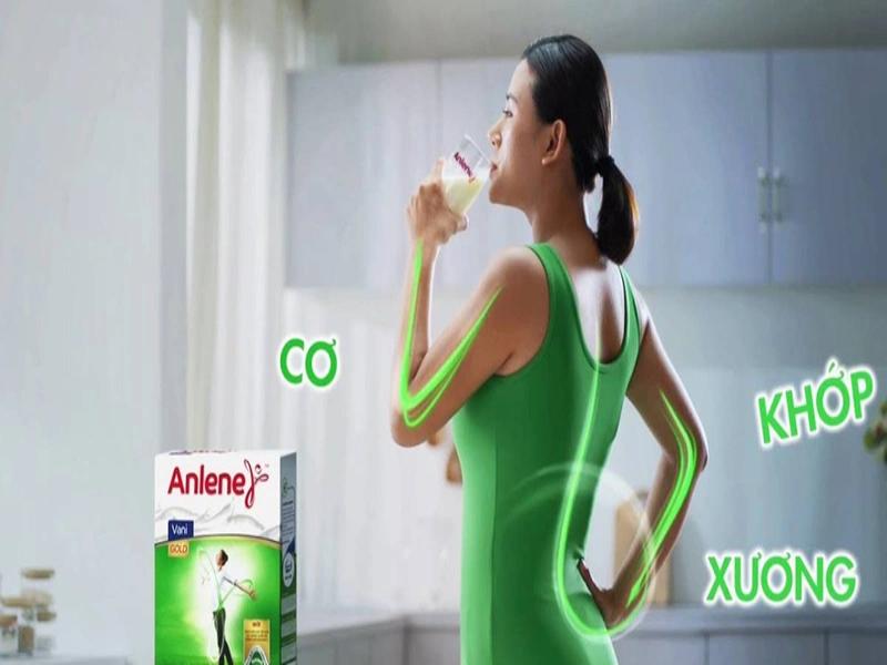 Sữa Anlene giúp cải thiện vấn đề về xương khớp