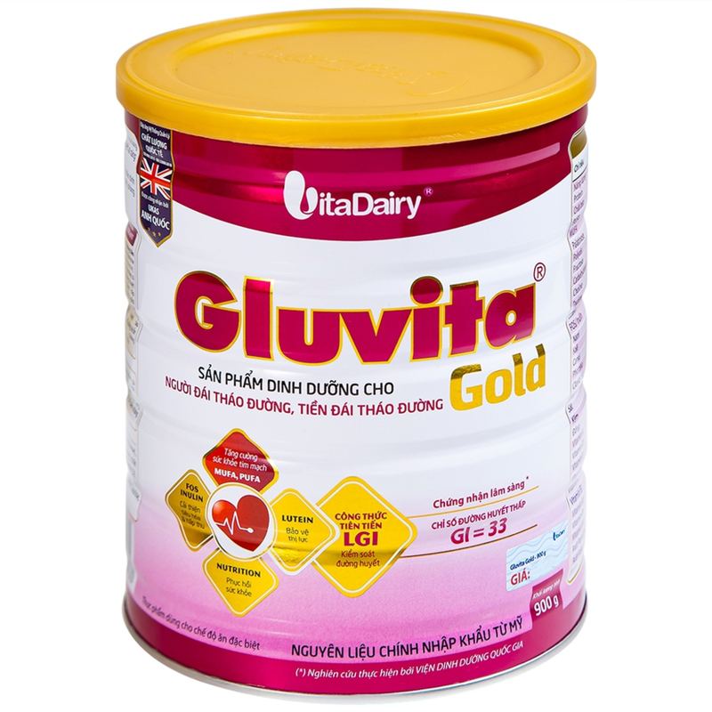 Sữa Gluvita Gold là một trong những loại sữa cho bà bầu bị tiểu đường thai kỳ