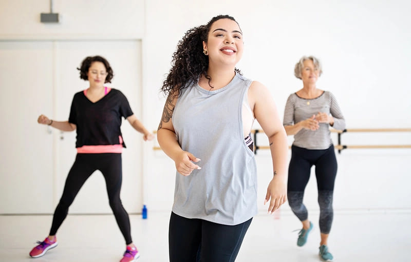 Nhảy Zumba là một hoạt động thể dục nhịp điệu