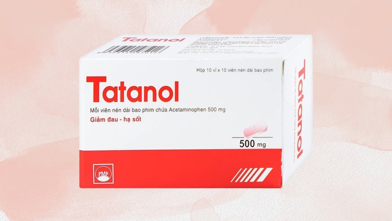 Thuốc Tatanol giúp hạ sốt, điều trị các cơn đau do cảm cúm, nhức đầu