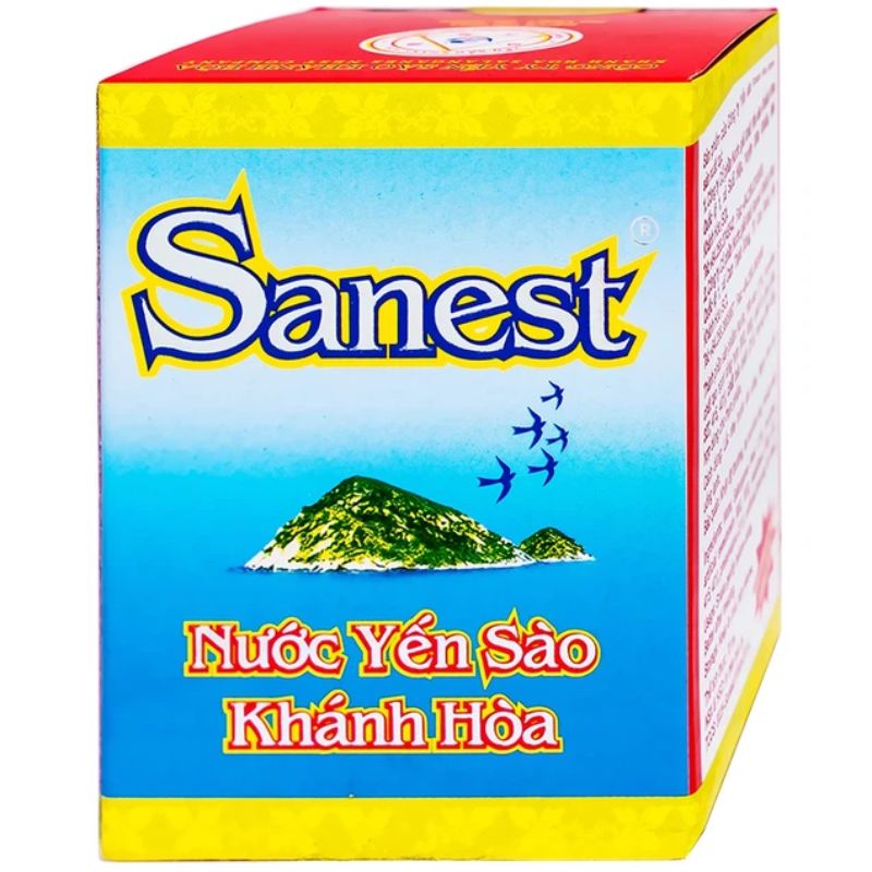 Nước yến sào Sanest Khánh Hòa không chứa đường