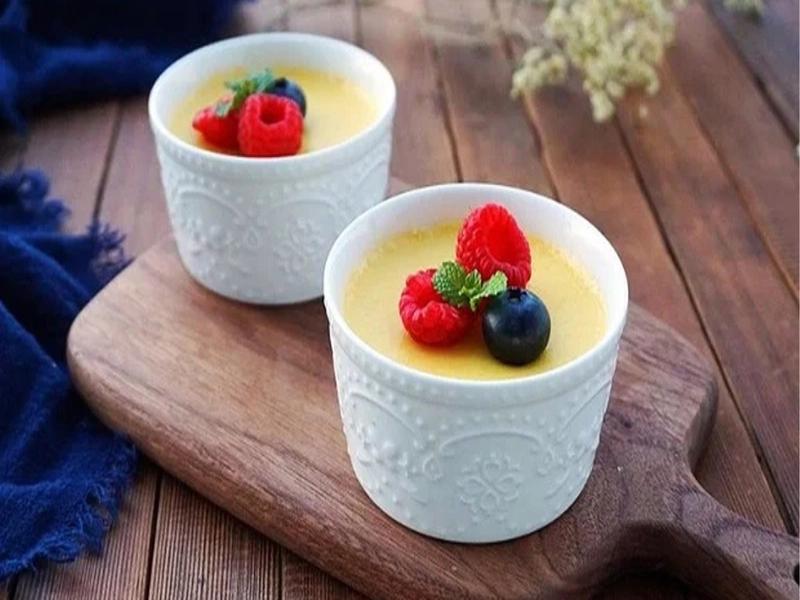 Bổ sung một lượng vừa phải bánh pudding