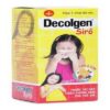 Siro điều trị các triệu chứng cảm cúm cho trẻ em Decolgen