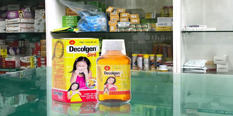 Decolgen Siro, điều trị các triệu chứng cảm thông thường, viêm mũi dị ứng