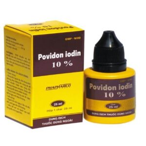 Povidone iodine 10% là dung dịch sát khuẩn chất lượng cao của Việt Nam