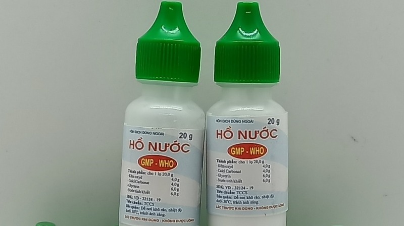 Hồ nước bôi ngoài da